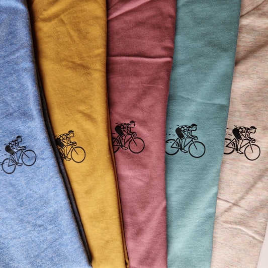 Radler auf Unisex T-Shirt