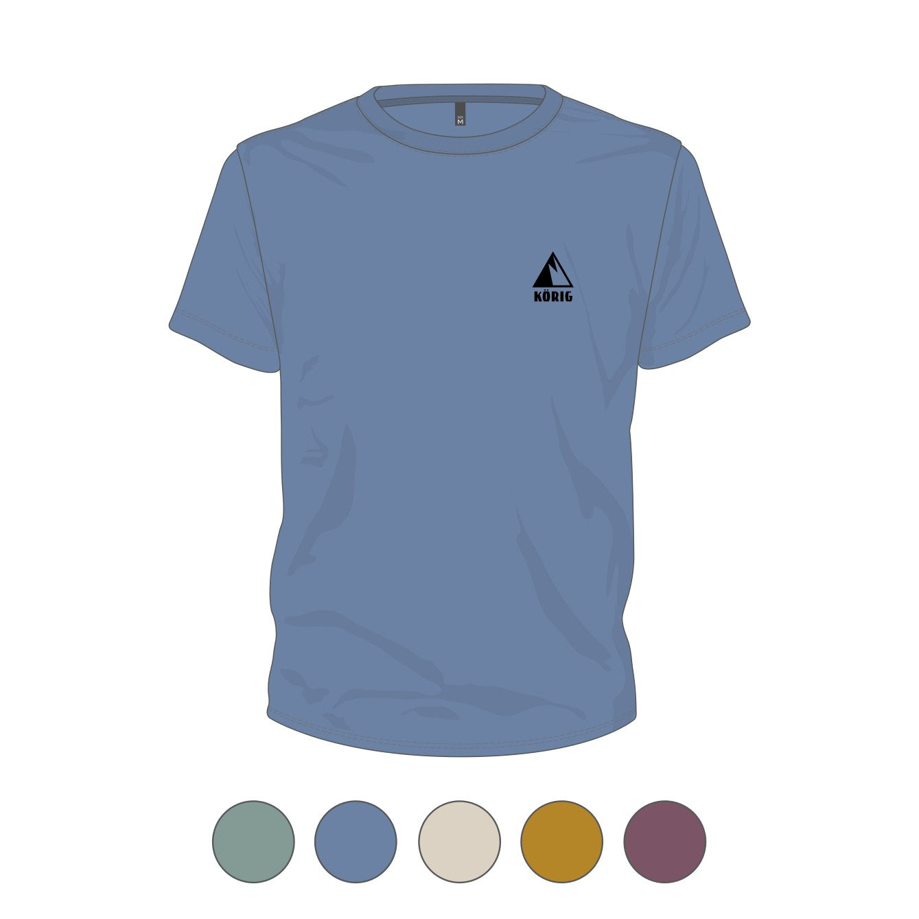 Körig-Logo auf Unisex T-Shirt